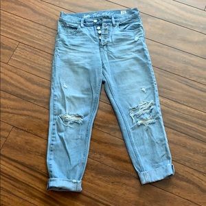 Free People 26 Boyfriend Jeans